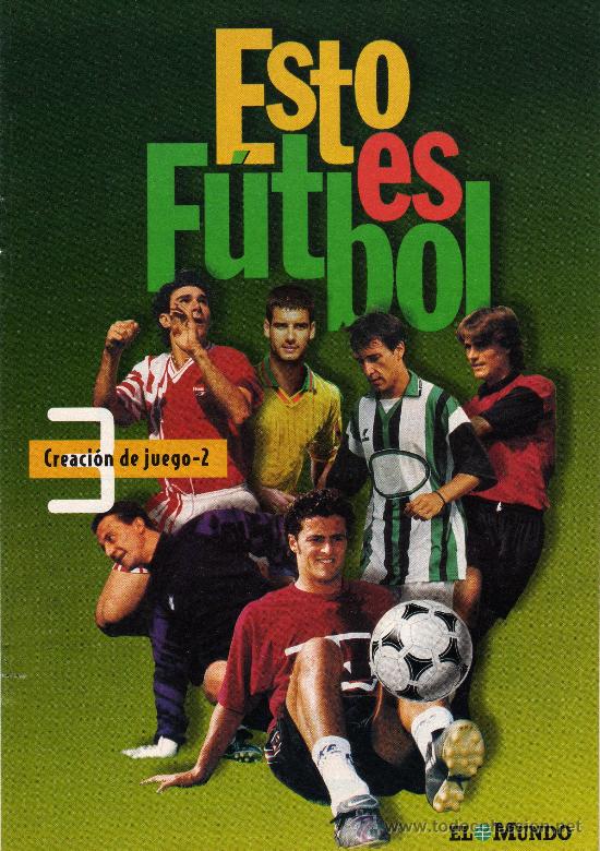 Sammelleidenschaft Sport: esto es futbol n&ordm; 2, creaci&oacute;n de juego 1