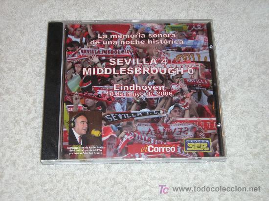 Coleccionismo deportivo: Sevilla 4 - Middlesbrough 0 (Final Uefa Eindhoven 2006) La memoria Sonora - Foto 1