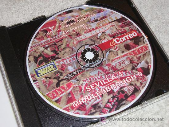 Coleccionismo deportivo: Sevilla 4 - Middlesbrough 0 (Final Uefa Eindhoven 2006) La memoria Sonora - Foto 2