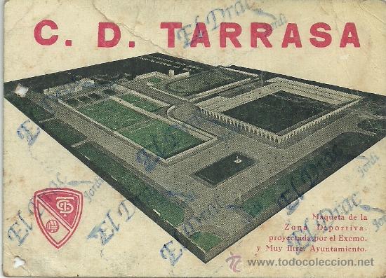 Sammelleidenschaft Sport: MAQUETA DE LA ZONA DEPORTIVA CD TARRASA  JAIME ARSEGOL PRAT