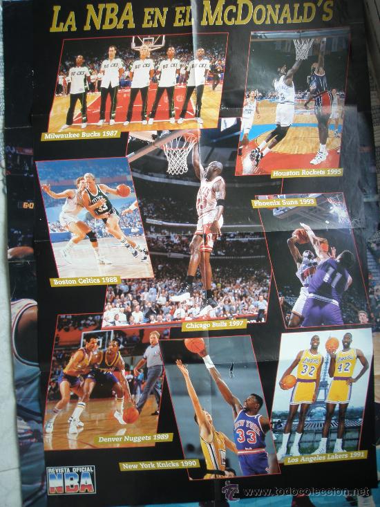 Sports collectibles: NBA- McDONALD&acute;S