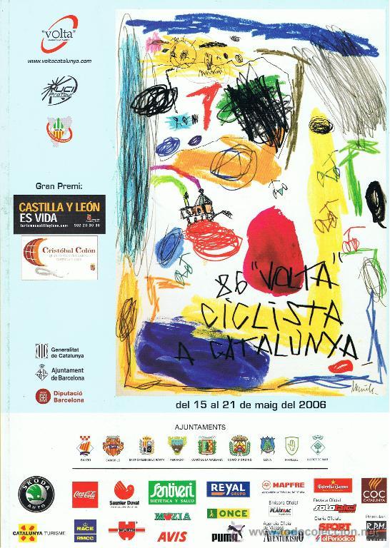 Sammelleidenschaft Sport: 86 VOLTA CICLISTA A CATALUNYA - 15/21 de Maig del 2006 - Programa Oficial
