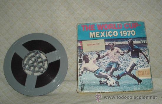 Sports collectibles: THE WORLD CUP,MEXICO 1970,GERMANY-ITALY,CAJA ORIGINAL,8 MM
