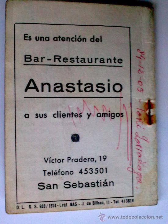 Coleccionismo deportivo: GUIA Y DEPORTE 1974-75, GUIPUZCOA - Foto 4