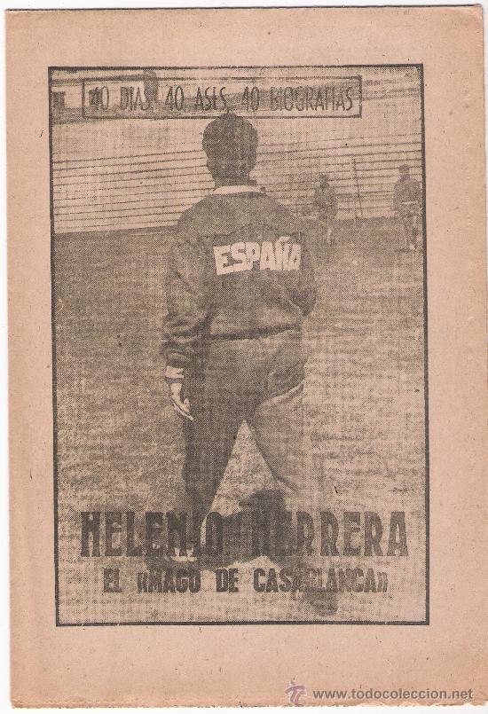 Coleccionismo deportivo: biografia helenio herrera - Foto 1