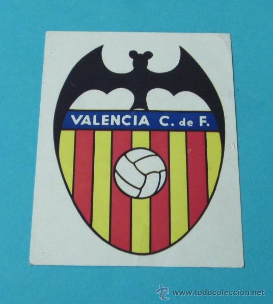 Coleccionismo deportivo: PEGATINA VALENCIA C. F. 10,5 X 13,5 CM - Foto 1