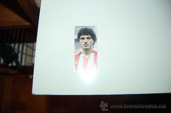 Coleccionismo deportivo: REAL SPORTING DE GIJ&Oacute;N: Recorte de JOAQU&Iacute;N VILLA. 1987 - Foto 1