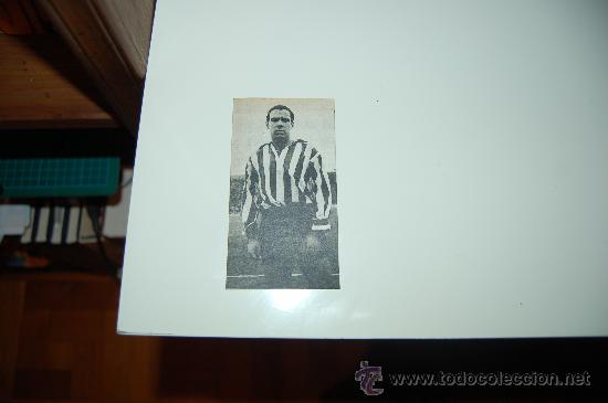 Coleccionismo deportivo: ATHLETIC DE BILBAO: Recorte del legendario TELMO ZARRA - Foto 1