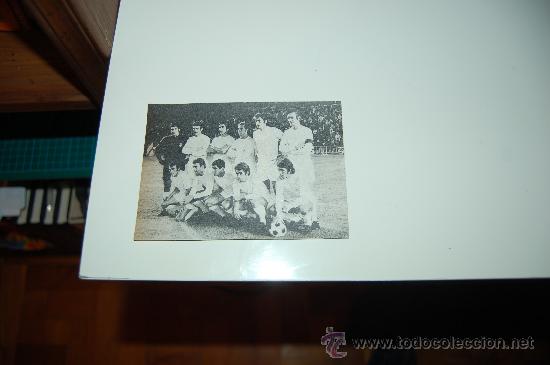 Coleccionismo deportivo: REAL MADRID: Recorte de la temporada 72-73 - Foto 1