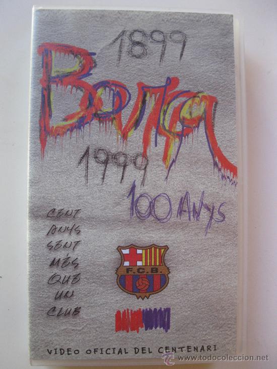 Coleccionismo deportivo: VIDEO OFICIAL DEL CENTENARIO DEL BAR&Ccedil;A - VHS - EN CATAL&Aacute;N.