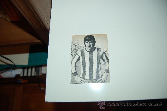 Coleccionismo deportivo: CD. M&Aacute;LAGA: Recorte de VILANOVA. 1972-73 - Foto 1
