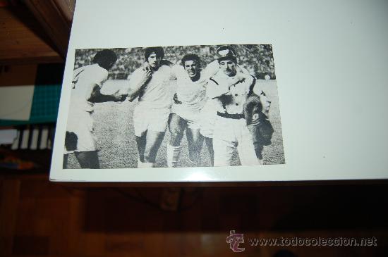 Coleccionismo deportivo: REAL MADRID: Recorte de AMANCIO lesionado. 1972 - Foto 1