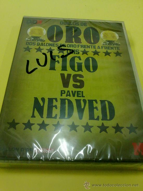Coleccionismo deportivo: DUELOS DE ORO FIGO NEDVED - car82 - Foto 1