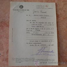 Coleccionismo deportivo: CARTA DESIGNACION JUEZ DE LINEA PARTIDO CROS-CAÑAMERA,11-10-1959,CAMPEONATO PROVINCIAL SEVILLA