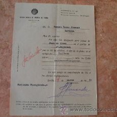 Coleccionismo deportivo: CARTA DESIGNACION JUEZ DE LINEA PARTIDO FUTBOL GADITANA-FUENGIROLA,14-03-1959,1ª REGIONAL