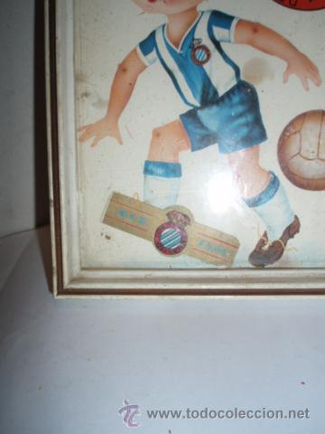 Coleccionismo deportivo: CUADRO DEL ESPA&Ntilde;OL ANTIGUO VER DESCRIPCION - Foto 2