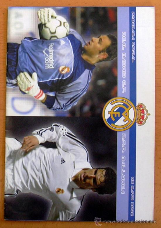 Coleccionismo deportivo: Real Madrid-Mallorca, 5 de mayo de 2002 - Programa de la liga 2001-2002 - Foto 1