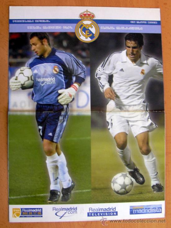 Coleccionismo deportivo: Real Madrid-Mallorca, 5 de mayo de 2002 - Programa de la liga 2001-2002 - Foto 2