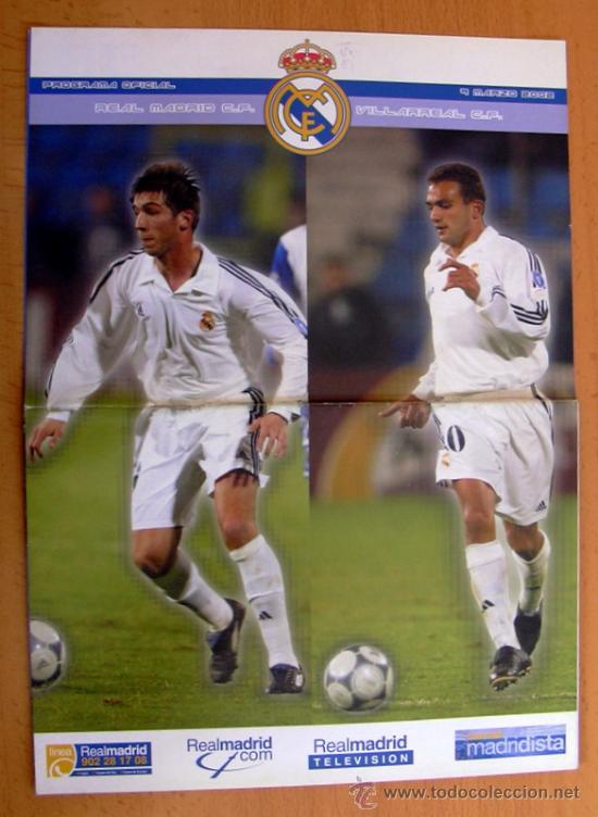 Coleccionismo deportivo: Real Madrid-Villarreal, 9 de marzo de 2002 - Programa de la liga 2001-2002 - Foto 2