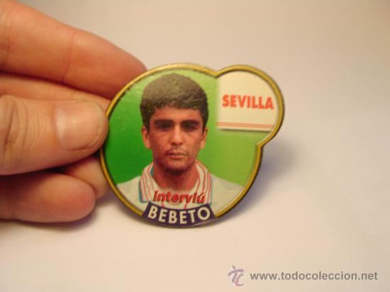 Coleccionismo deportivo: Iman Bebeto (intervi&uacute;) Sevilla. - Foto 1