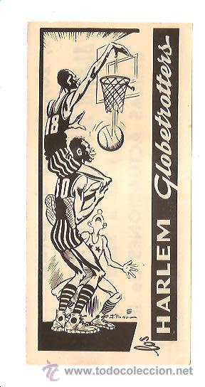 Coleccionismo deportivo: PUBLICIDAD LOS HARLEM GLOBETROTTERS - Foto 1