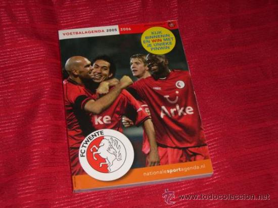 Sammelleidenschaft Sport: Agenda 2005/2006 de f&uacute;tbol. Oficial Twente (Holanda) con calendario, jugadores,...