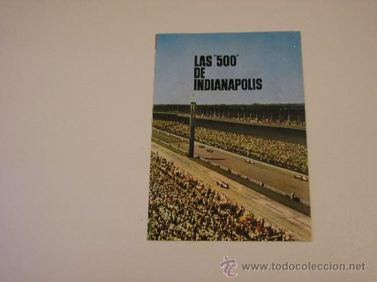 Sammelleidenschaft Sport: FOLLETO SOBRE LAS 500 MILLAS DE INDIANAPOLIS. A&Ntilde;O 1964. CON FOTOS DE TODOS LOS COCHES GANADORES