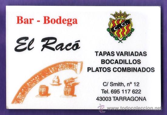 Sammelleidenschaft Sport: calendario partidos futbol - bar el raco - nastic / gimnastico tarragona - tgn - 2010 / 11