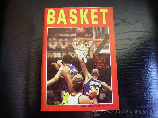 Coleccionismo deportivo: LIBRITO BASKET  (HISTORIA, REGLAS, TECNICA, CONSEJOS) - Foto 1
