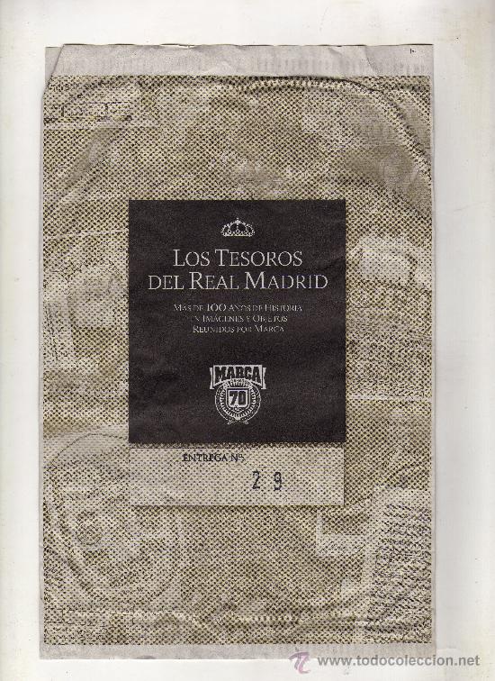 Sammelleidenschaft Sport: ENTREGA N&ordm; 29 DE LOS TESOROS DEL REAL MADRID EDITADO POR EL DIARIO MARCA