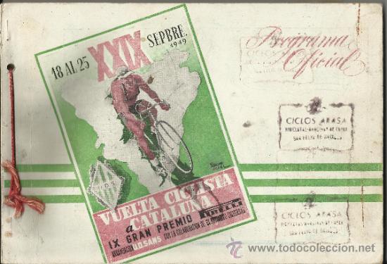 Coleccionismo deportivo: VUELTA CICLISTA A CATALU&Ntilde;A 1949 - Foto 1