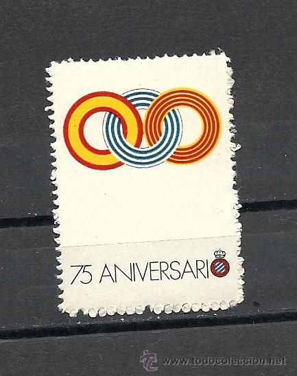 Collectionnisme sportif: VI&Ntilde;ETA OFICIAL DE 75 ANIVERSARIO R.C.D. EPA&Ntilde;OL DE BARCELONA. SE&Ntilde;AL FIJASELLOS