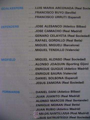 Coleccionismo deportivo: Programa oficial Inglaterra Espa&ntilde;a Wembley 25 marzo 1981 - Foto 5