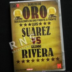 Coleccionismo deportivo: SUÁREZ VS RIVERA DVD PRECINTADO - DUELOS DE ORO MARCA - FÚTBOL DEPORTE DOCUMENTAL LUIS GIANNI ÍDOLO