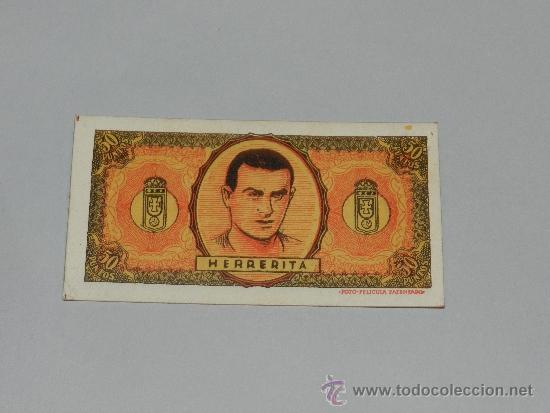 Collectionnisme sportif: R OVIEDO - HERRERITA , FOTO PELICULA, A&Ntilde;OS 40, VALOR 50 PUNTOS, IMPECABLE ESTADO