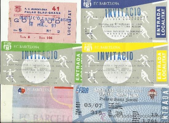 Sammelleidenschaft Sport: 6 entradas.f.c barcelona.entrada al concierto del centenario con josep carrera