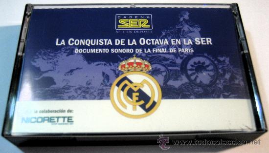Sammelleidenschaft Sport: Real Madrid - La conquista de la octava en la ser (CASETE) Documento sonoro de la final de Par&iacute;s