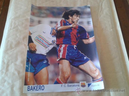 Sammelleidenschaft Sport: FICHA TECNICA BAKERO BARCELONA 93 94 DIARIO 16