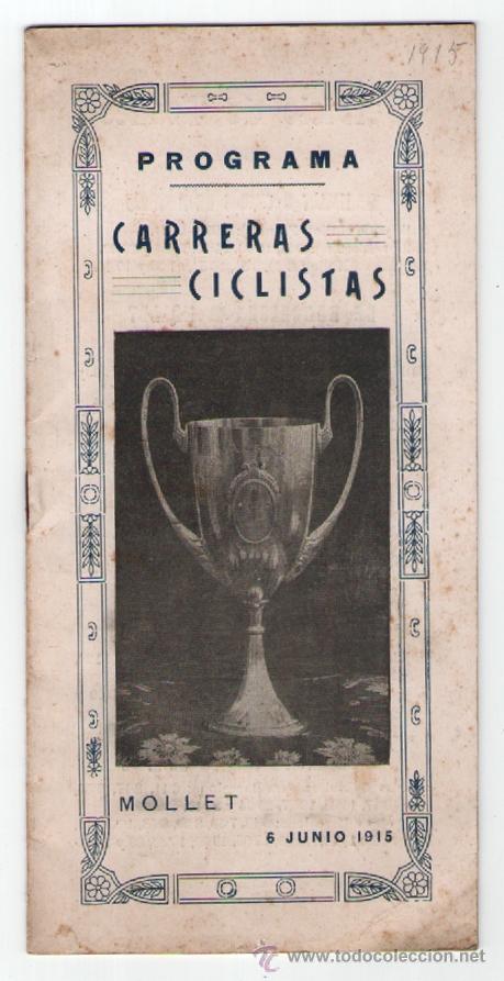 Sammelleidenschaft Sport: Programa Carreras Ciclistas.