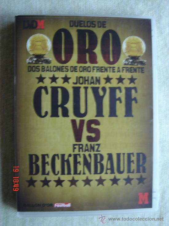 Coleccionismo deportivo: DUELOS DE ORO MARCA. DVD CRUYFF VS BECKENBAUER. F&Uacute;TBOL DEPORTE DOCUMENTAL