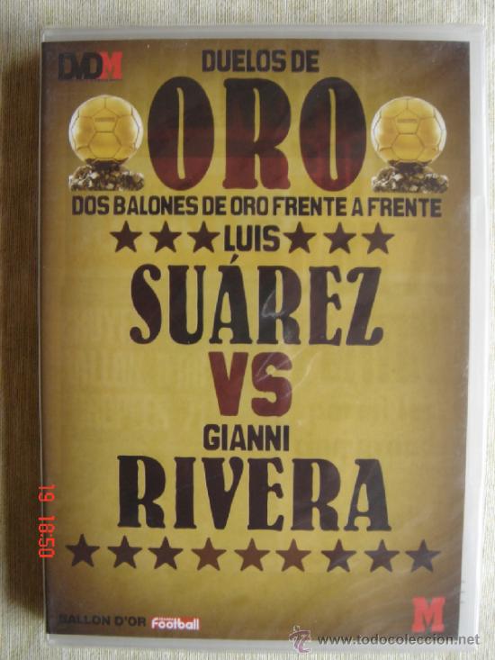 Sports collectibles: DUELOS DE ORO MARCA. DVD SUAREZ VS RIVERA. PRECINTADO. F&Uacute;TBOL DEPORTE DOCUMENTAL