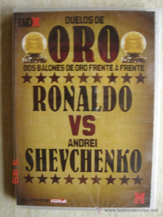 Sports collectibles: DUELOS DE ORO MARCA. DVD RONALDO VS SHEVCHENKO. PRECINTADO.F&Uacute;TBOL DEPORTE DOCUMENTAL