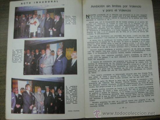 Coleccionismo deportivo: PROGRAMA OFICIAL VALENCIA C.F- GRANADA C.F. - A&Ntilde;O 1971-72 - COPA DEL GENERALISIMO - OCTAVOS DE FINAL - Foto 7