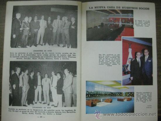 Coleccionismo deportivo: PROGRAMA OFICIAL VALENCIA C.F- GRANADA C.F. - A&Ntilde;O 1971-72 - COPA DEL GENERALISIMO - OCTAVOS DE FINAL - Foto 8