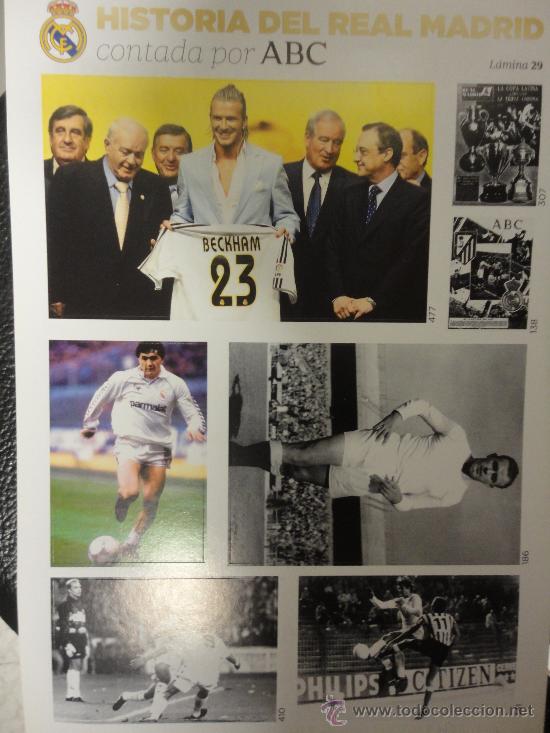 Sammelleidenschaft Sport: L&Aacute;MINA N&ordm; 29 - HISTORIA DEL REAL MADRID CONTADA POR ABC
