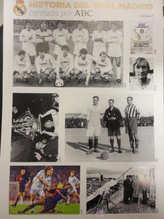 Sammelleidenschaft Sport: L&Aacute;MINA N&ordm; 7 - HISTORIA DEL REAL MADRID CONTADA POR ABC