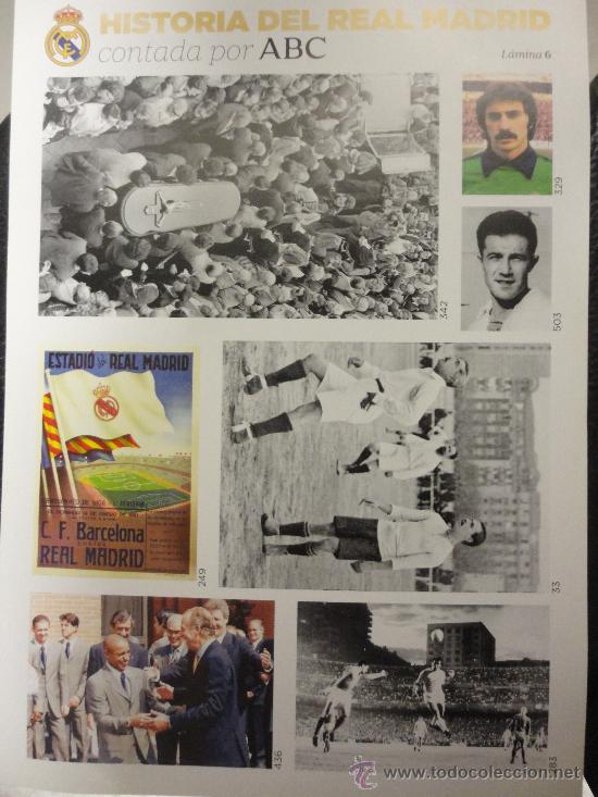 Sammelleidenschaft Sport: L&Aacute;MINA N&ordm; 6 - HISTORIA DEL REAL MADRID CONTADA POR ABC