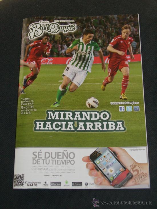 Sammelleidenschaft Sport: Programa f&uacute;tbol Real Betis Balompi&eacute; (Revista Balompi&eacute; N&ordm; 43, 29-4-2013) Betis - Deportivo La Coru&ntilde;a