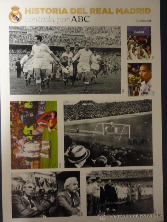 Sammelleidenschaft Sport: L&Aacute;MINA N&ordm; 69 - HISTORIA DEL REAL MADRID CONTADA POR ABC