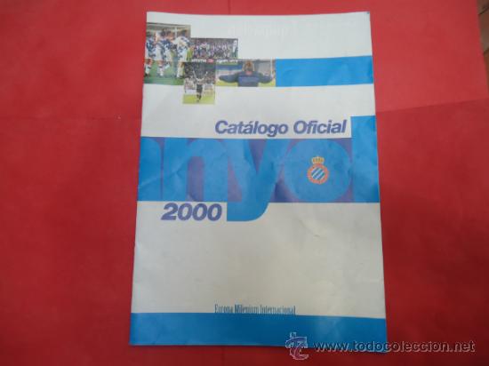 Sports collectibles: CATALOGO OFICIAL R C D ESPANYOL A&Ntilde;O 2000 JOHN SMITH. FUTBOL ESPA&Ntilde;OL